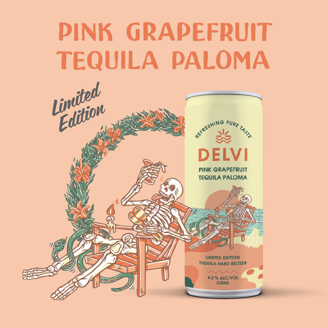 Pink Grapefruit Tequila Paloma 330ml